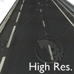 New Asphalt Road 2 & 4 Lanes ----------- High Resolution