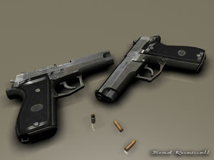 3d deawoo dp51 handgun