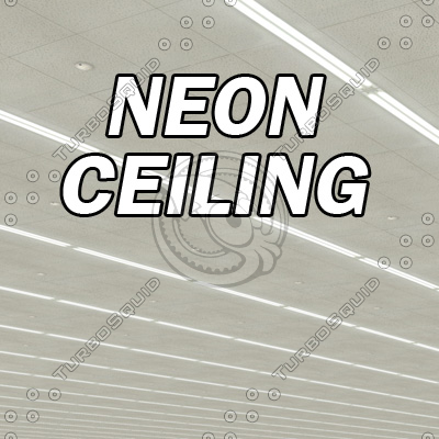 Neon Ceiling Texture High Resolution