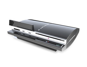 sony playstation console ps3 3d model