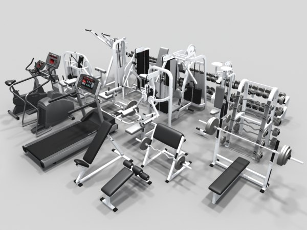 gym equipment set