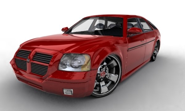 dodge magnum 3d model
