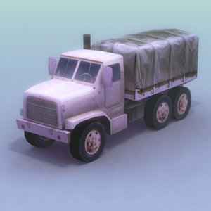mtvr-7 truck mtvr 3d model