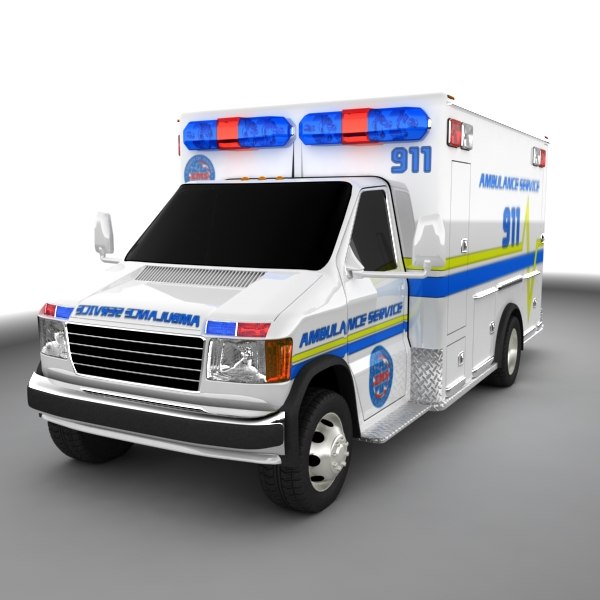 maya ambulance truck