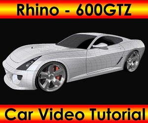 Rhino - 600GTZ Car Video Tutorial
