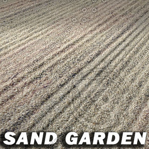 Japanese Sand Garden Texture ----------   High Resolution