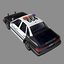 sedan 8in1 taxi police car 3d model