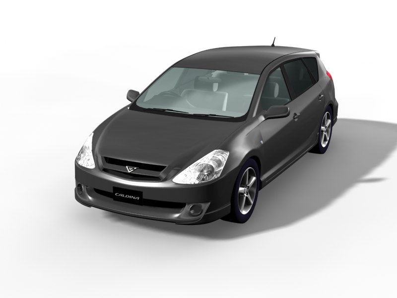 Toyota caldina 3d model