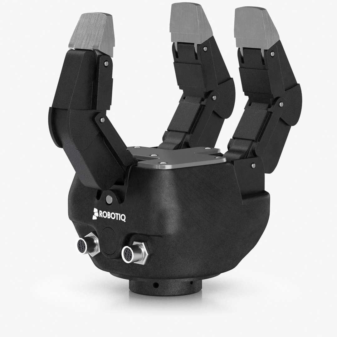 Rigged Robotiq Three Finger Gripper3Dモデル TurboSquid 1455830