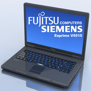 3d notebook fujitsu-siemens esprimo v5515
