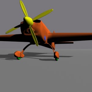 airplane extra 300s 3d model