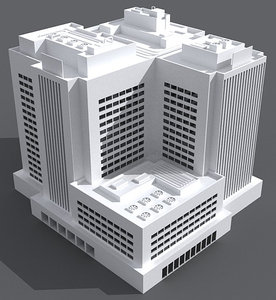 office building 04 3d max