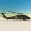 3d helicopters ka-50 black model