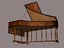 3d 17th harpsichord