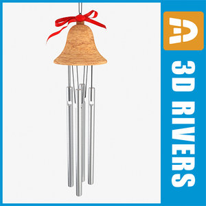 3dsmax chinese wind bell