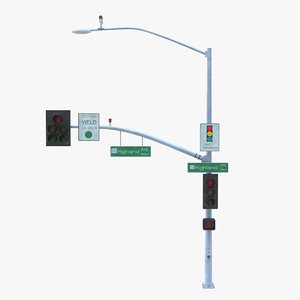 street light 3D model