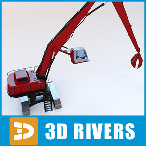 3dsmax port crawler crane