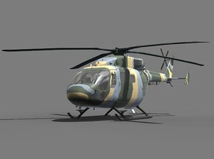 dhruv helicopter 3d 3ds