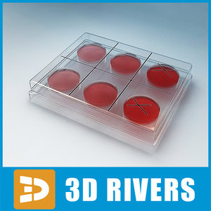 3d medical glass sampler