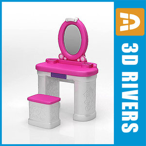 3ds kid make table furniture