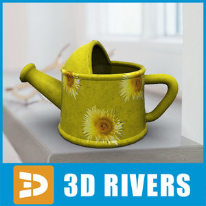 3d planter flowerpot model