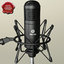 3d model of condenser microphone oktava mk