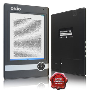 3d model electronic book orsio b721