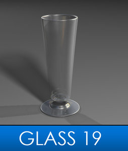 pilsner glass 3d model