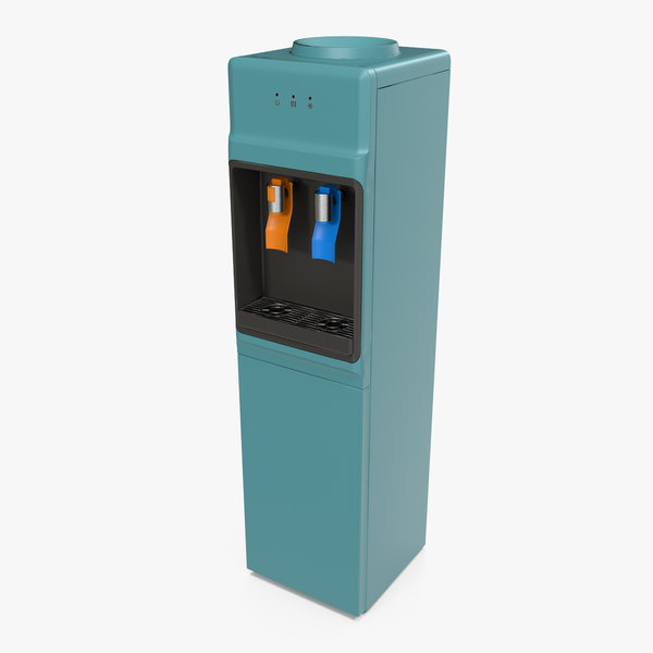 3D bottleless water cooler dispenser