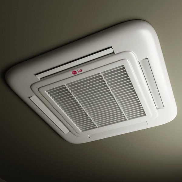 Wall Mounted Air Conditioners 3d Model 7528