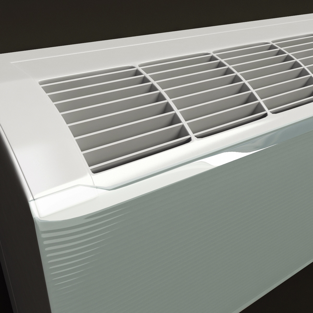 wall mounted air conditioners 3d model