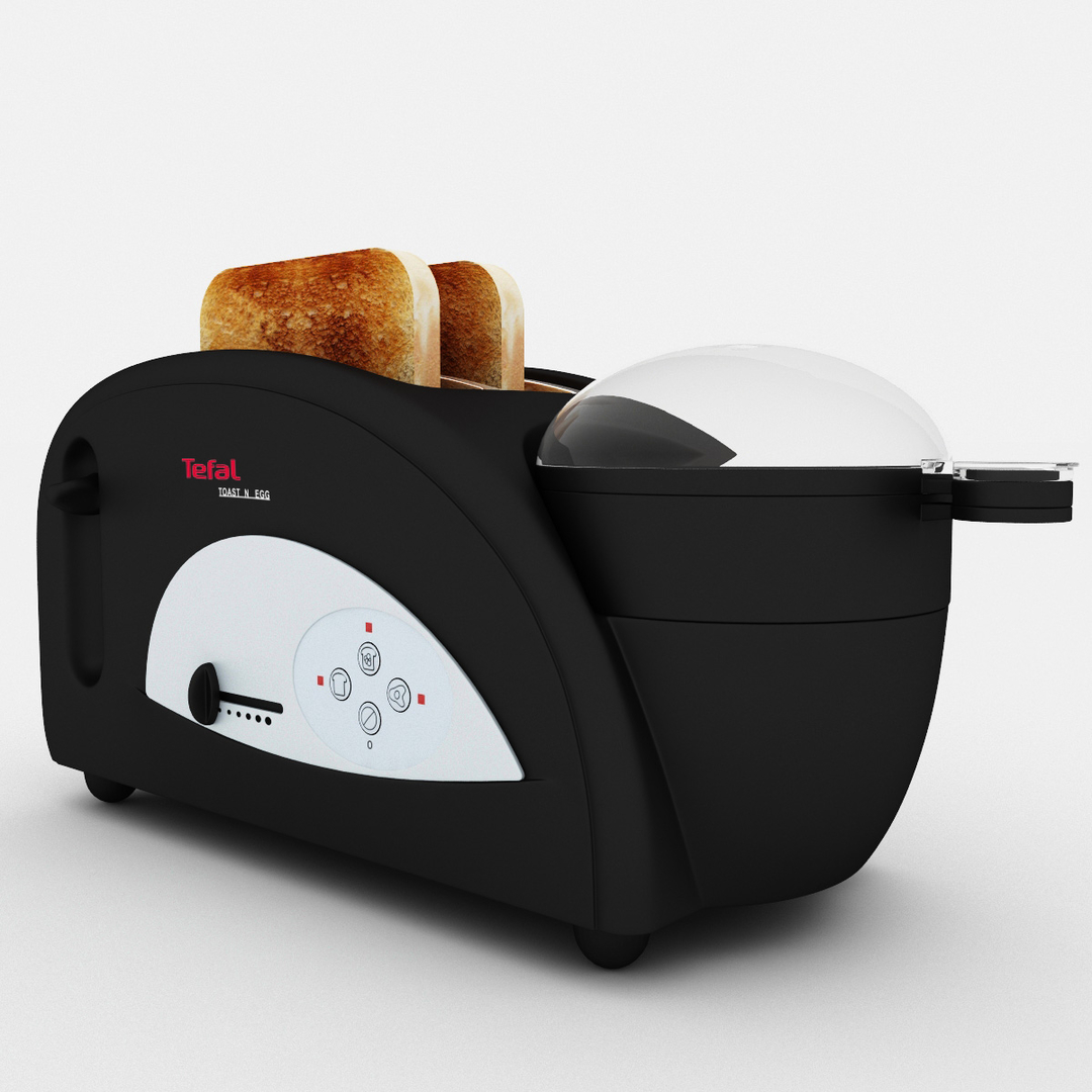 3d model tefal toast n egg