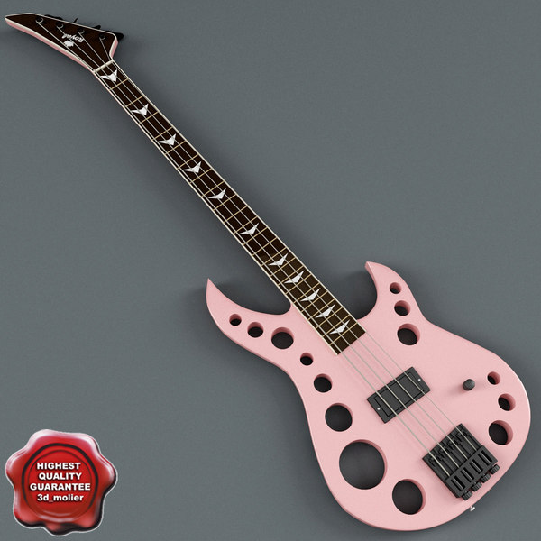 modelo 3d Guitarra Bajo Royal Electra - TurboSquid 581358