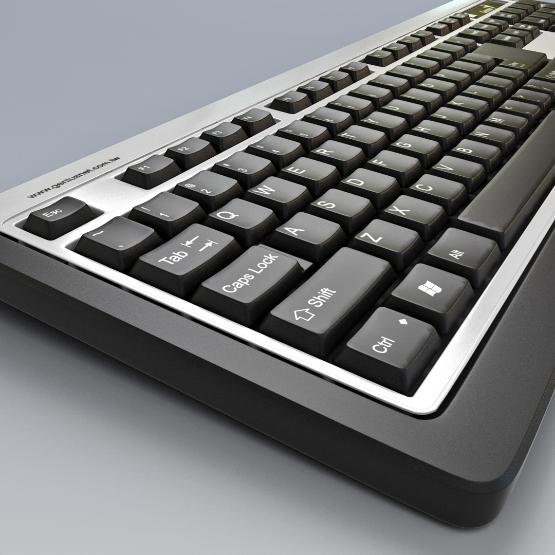 3d model keyboards v3