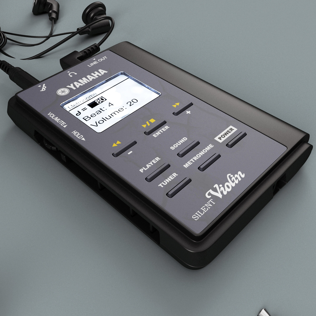 yamaha metronome tuner 3d model