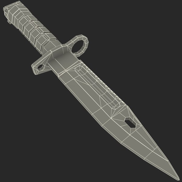 M9 bayonet standoff 2 чертеж