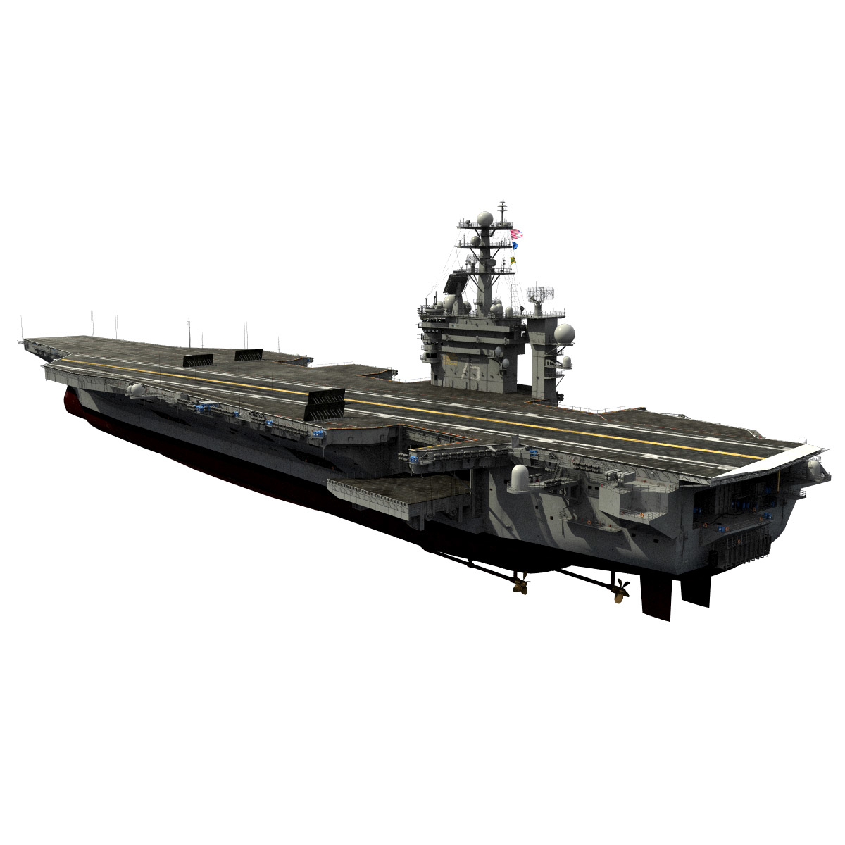 3dsmax uss harry s truman