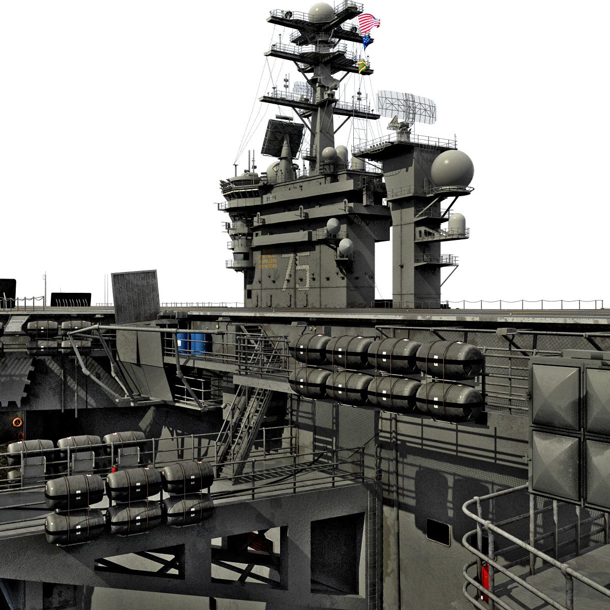 3dsmax uss harry s truman