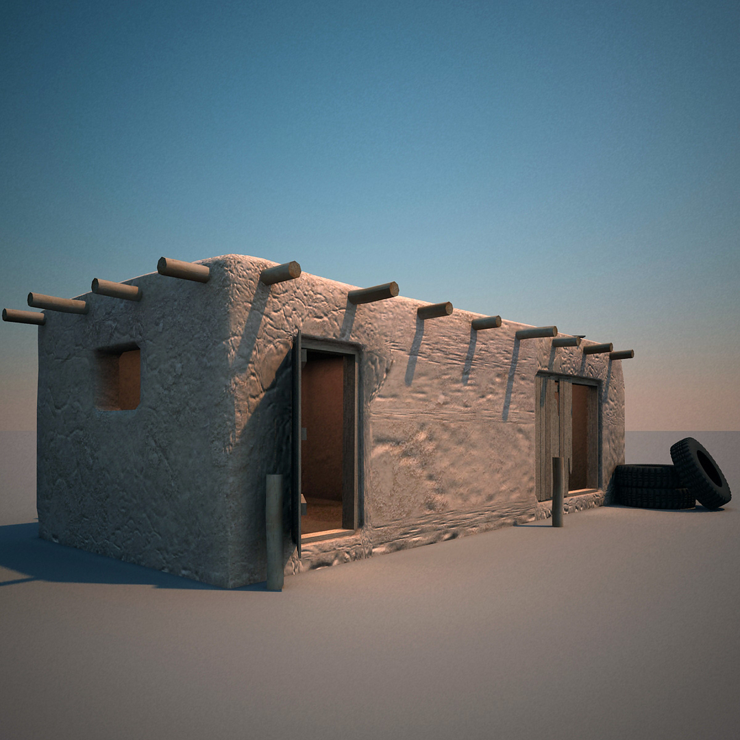 afghanistan house v10 3d max