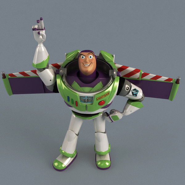 Buzz Lightyear Pose 3 3d Model