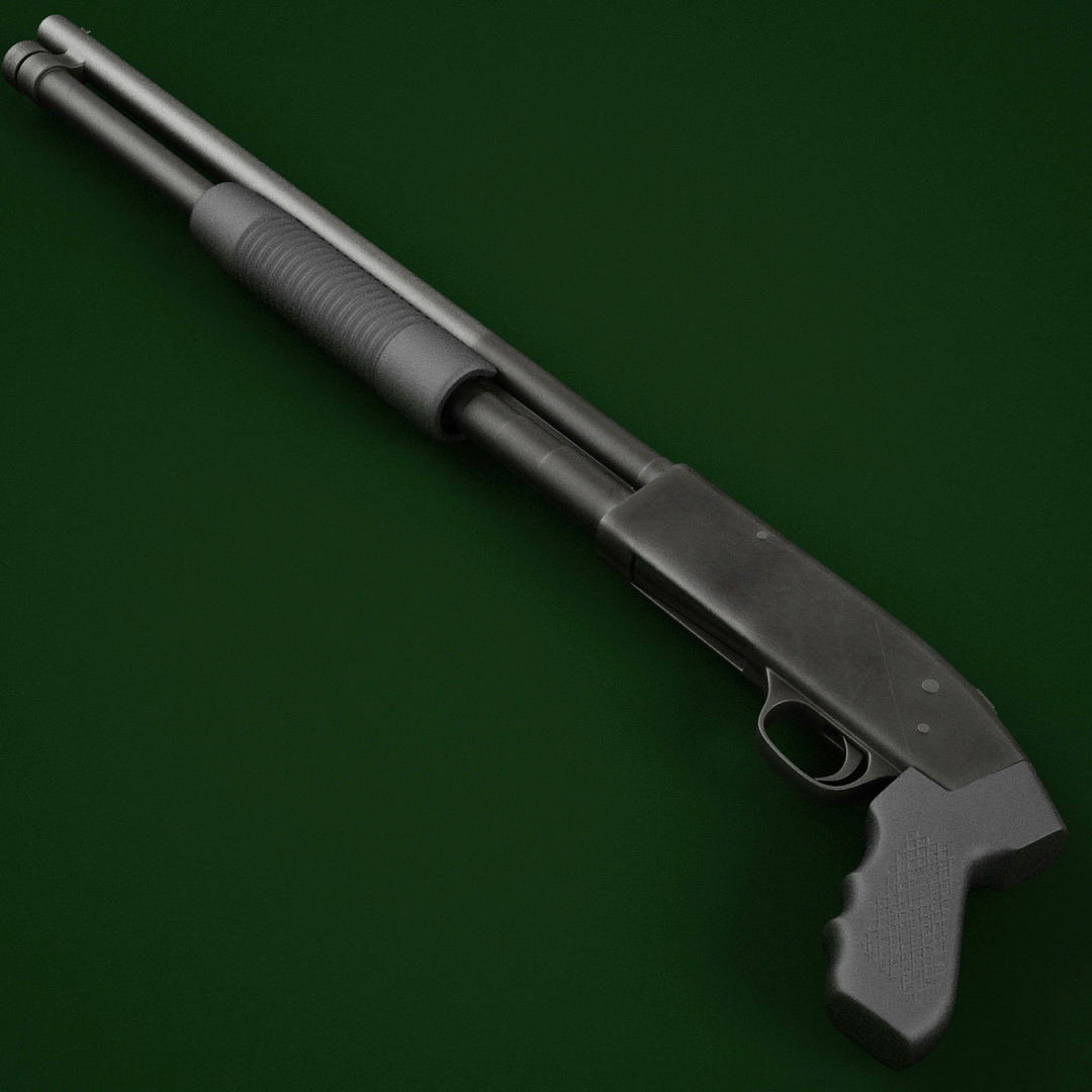 3d shotgun mossberg 500a cruiser model