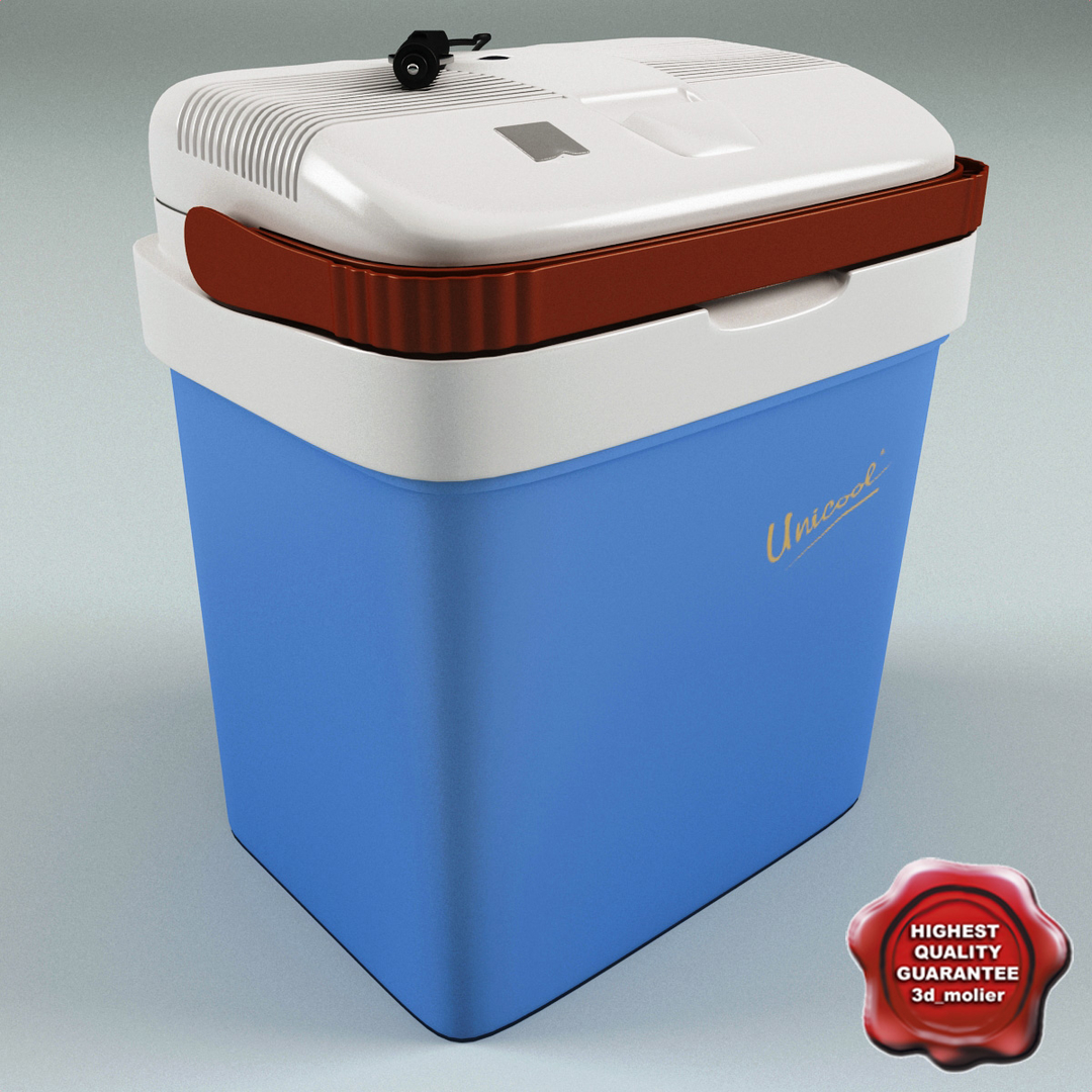 ice chest 3d model