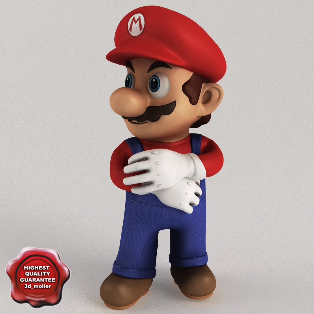 3ds max super mario pose2