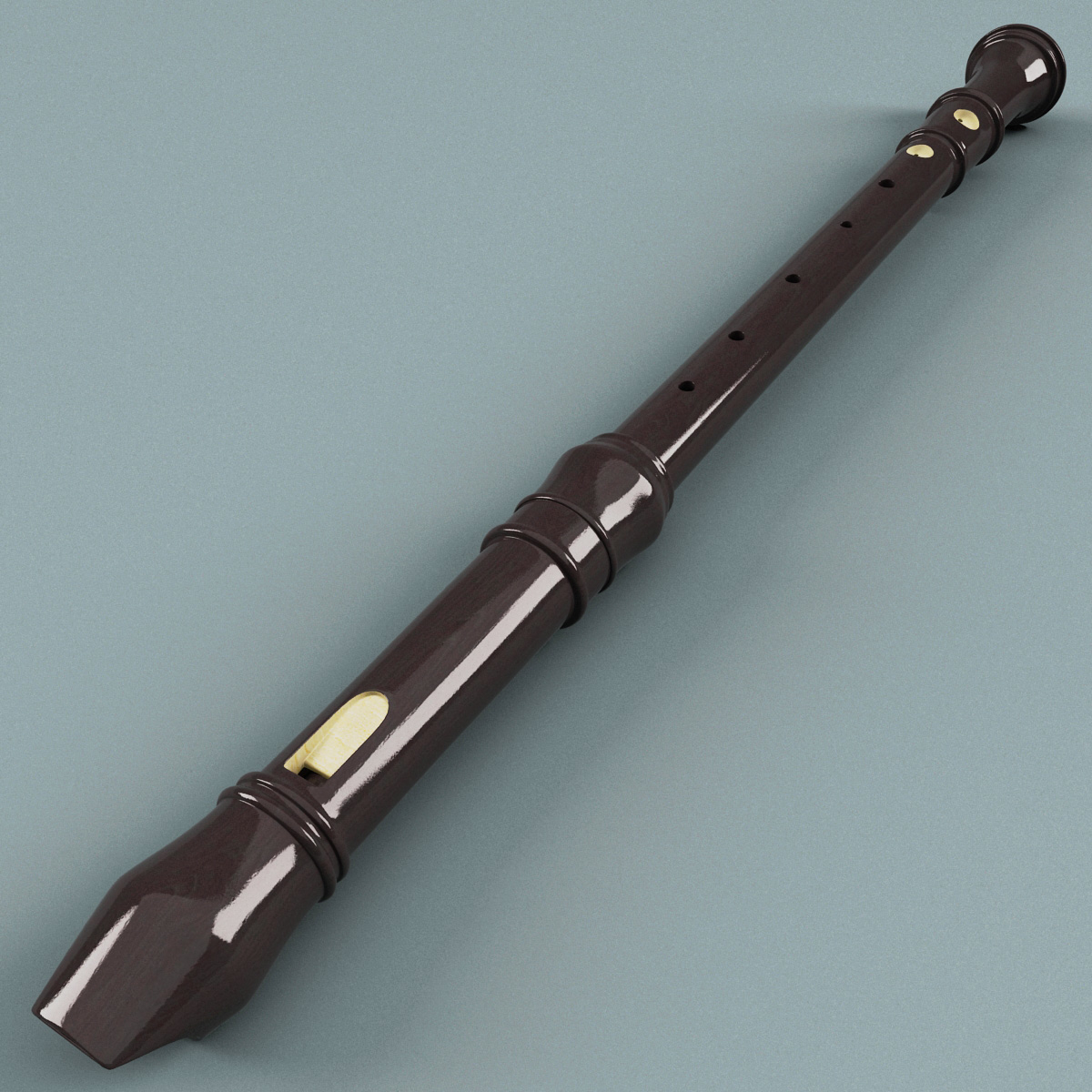 长笛收藏3d模型