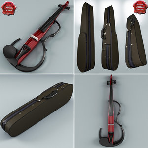 violin case yamaha 3d model