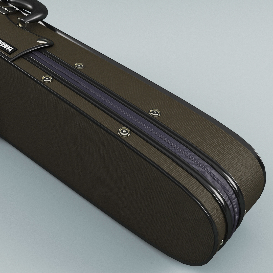 violin case yamaha 3d model