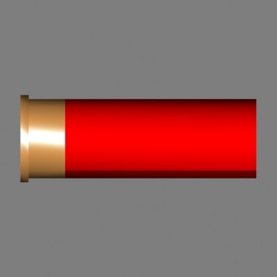 3d shotgun shell