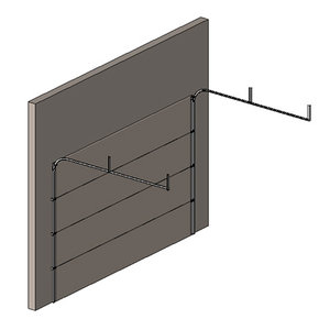 Garage Door_ Wide 1 Car_ Republic Lakefront w Archtop