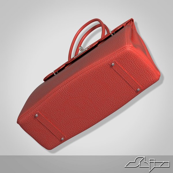 3d model hermes birkin bag
