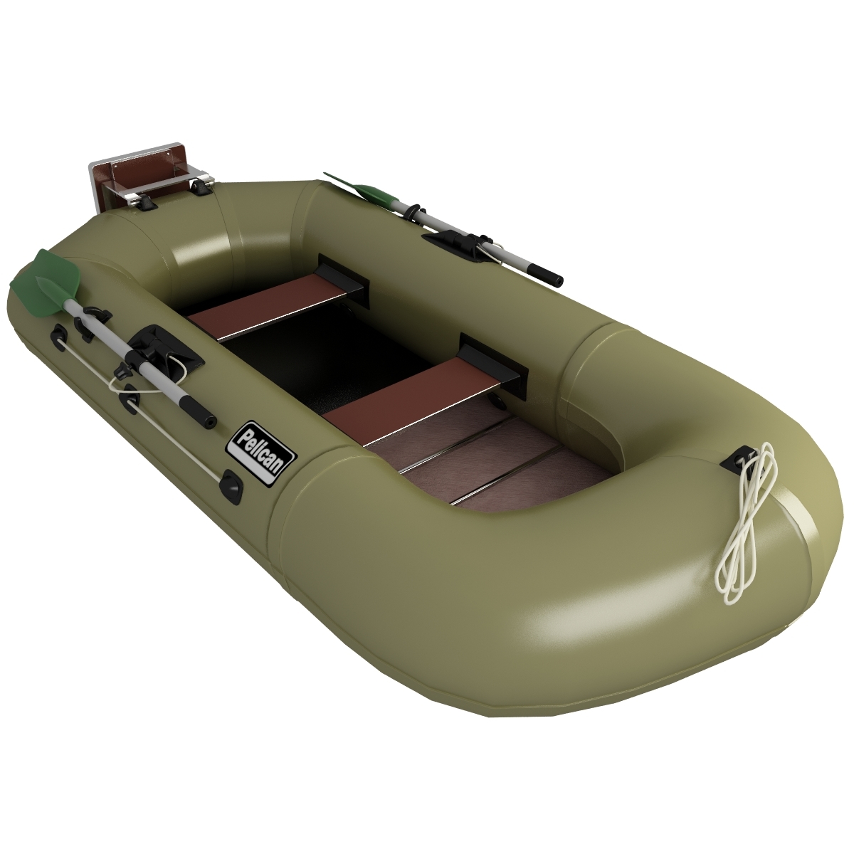 inflatable boats 3d model